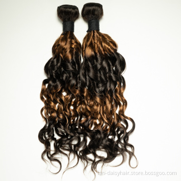 Malaysian hair water wave human hair bundles curly deep weave bundles  hair extension 8-14inches bundles remy extensions